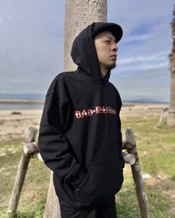 画像6: 送料無料 BAD RELIGION / Stranger Than Fiction プルオーバーパーカー BLACK (6)