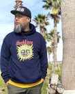 画像7: 送料無料 2XLラスト1枚で終了 SUBLIME / 40oz SUN プルオーバーパーカー NAVY (7)