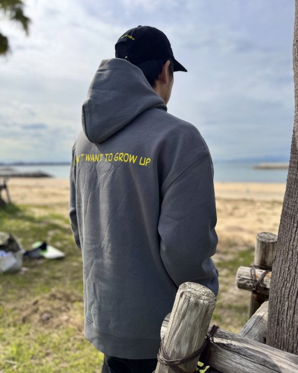 画像6: 送料無料 DESCENDENTS / I Don’t Want To Grow Up プルオーバーパーカー SHADOW GREY (6)