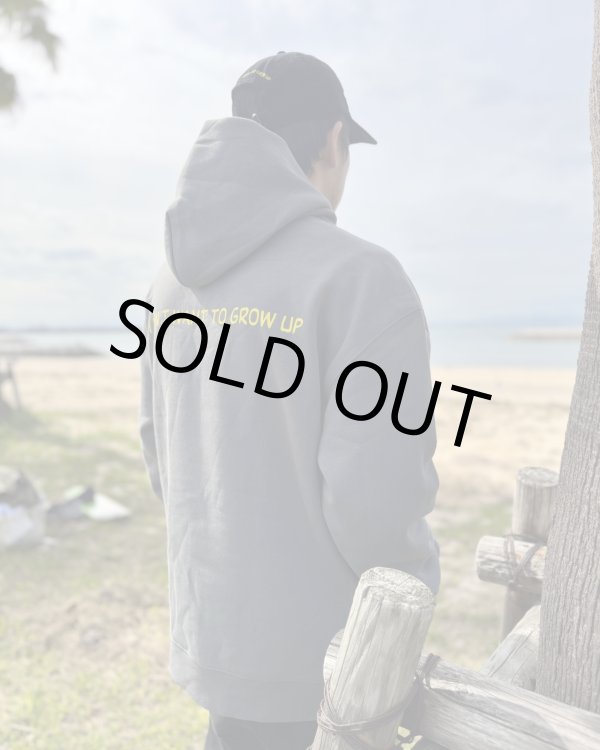 画像6: XLサイズラスト2枚で終了 送料無料 DESCENDENTS / I Don’t Want To Grow Up プルオーバーパーカー SHADOW GREY (6)