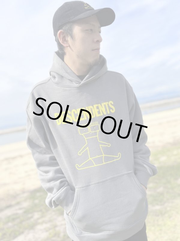 画像2: XLサイズラスト2枚で終了 送料無料 DESCENDENTS / I Don’t Want To Grow Up プルオーバーパーカー SHADOW GREY (2)