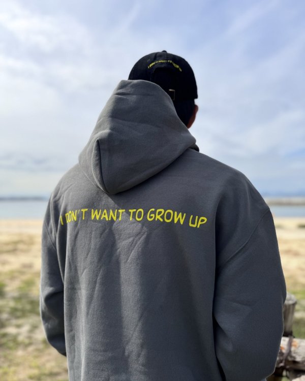 画像7: 送料無料 DESCENDENTS / I Don’t Want To Grow Up プルオーバーパーカー SHADOW GREY (7)