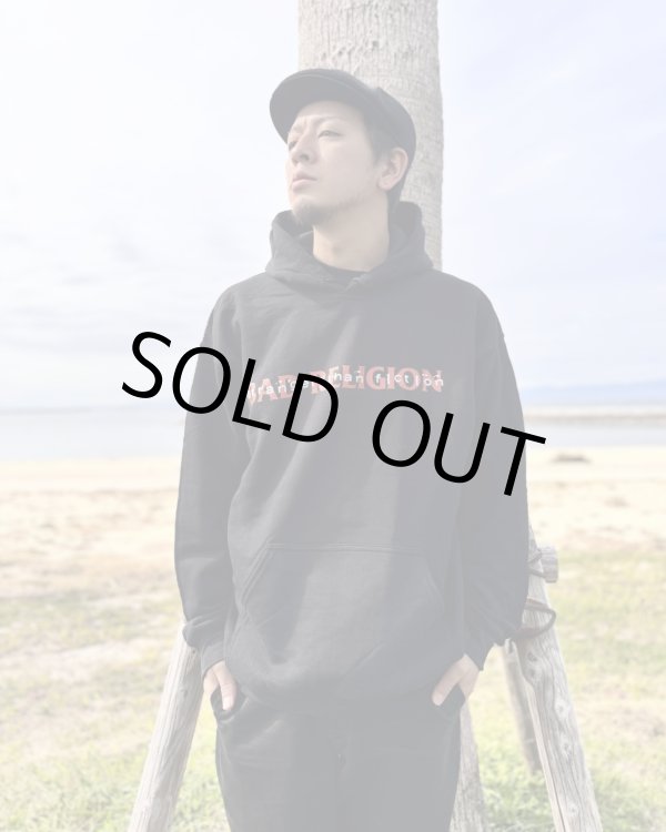 画像3: Mサイズラスト1枚で終了 送料無料 BAD RELIGION / Stranger Than Fiction プルオーバーパーカー BLACK (3)