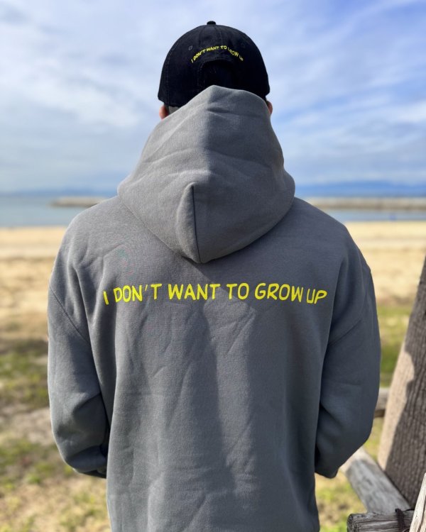 画像5: 送料無料 DESCENDENTS / I Don’t Want To Grow Up プルオーバーパーカー SHADOW GREY (5)