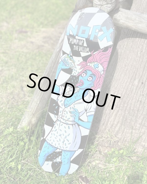 画像9: 送料無料 ラスト1枚でSOLDOUT NOFX / Pump Up The Valuum 25th Anniv スケートボードデッキ (9)
