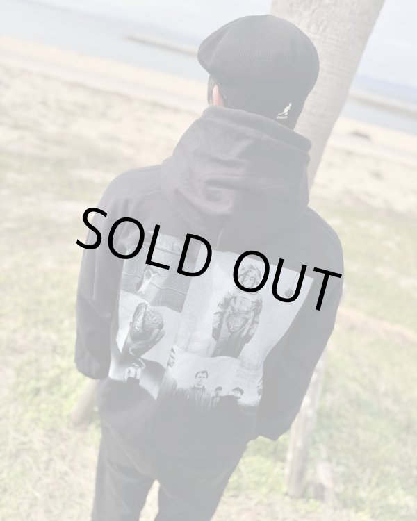 画像10: Mサイズラスト1枚で終了 送料無料 BAD RELIGION / Stranger Than Fiction プルオーバーパーカー BLACK (10)