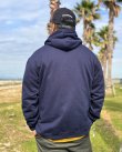 画像8: 送料無料 2XLラスト1枚で終了 SUBLIME / 40oz SUN プルオーバーパーカー NAVY (8)