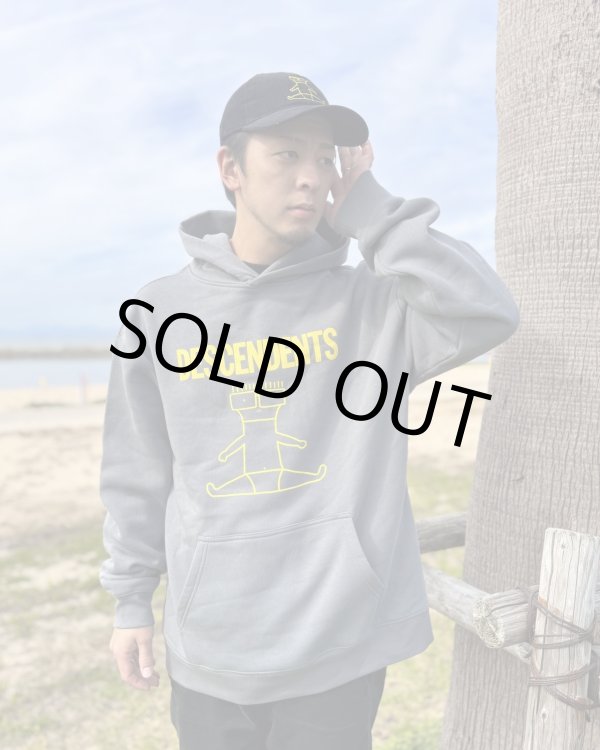 画像1: XLサイズラスト2枚で終了 送料無料 DESCENDENTS / I Don’t Want To Grow Up プルオーバーパーカー SHADOW GREY (1)