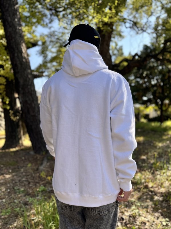 画像7: 送料無料 NIRVANA / Flipper プルオーバーパーカー WHITE (7)