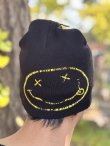 画像6: NIRVANA / Happy Face ニットキャップ BLACK (6)