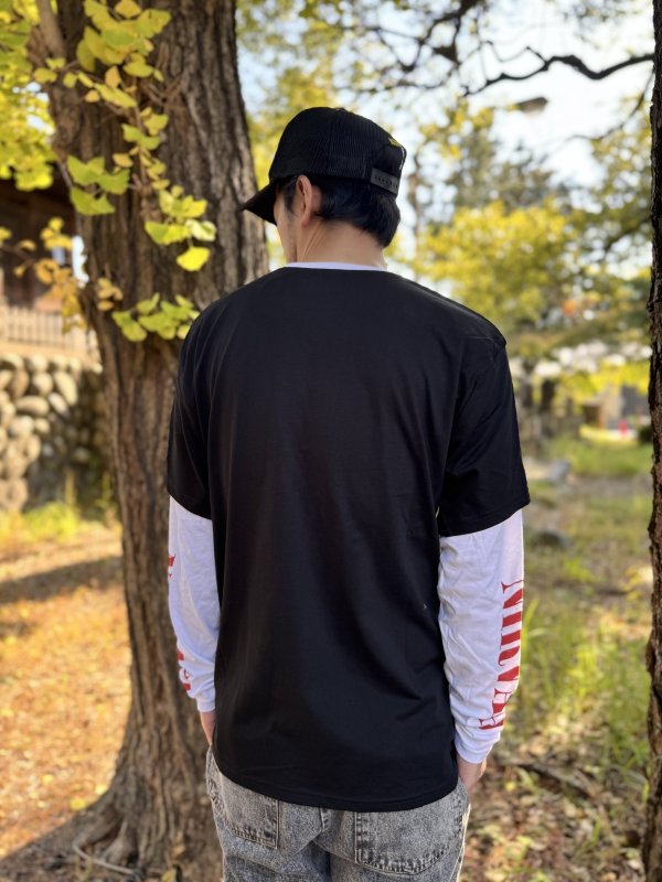 画像7: 送料無料 NIRVANA / In Utero Band Photo 長袖Tシャツ BLACK/WHITE (7)