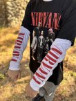 画像6: 送料無料 NIRVANA / In Utero Band Photo 長袖Tシャツ BLACK/WHITE (6)