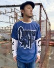 画像7: 送料無料 CYPRESS HILL / Leaf & Logo 長袖Tシャツ NAVY/WHITE (7)