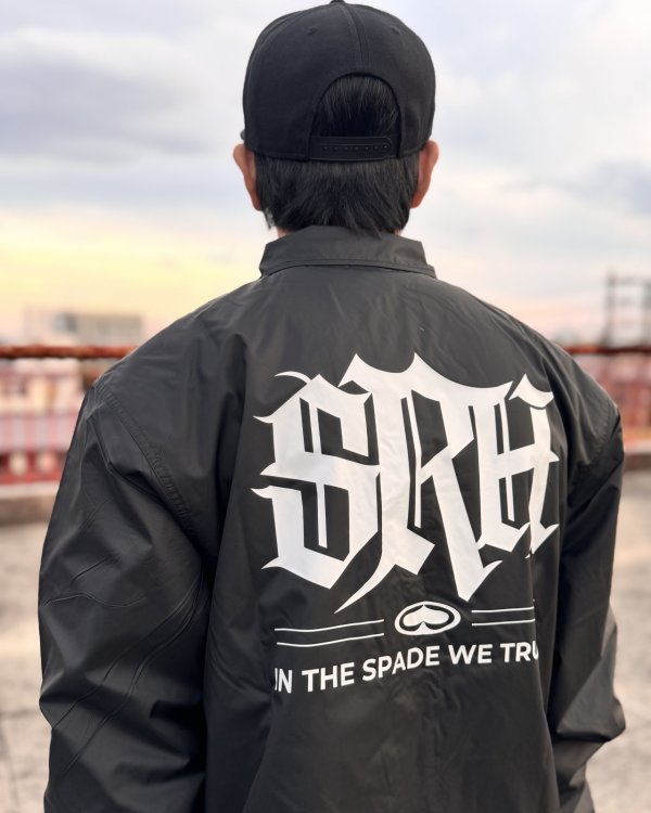 画像3: 送料無料 SRH / ITSWT コーチジャケット BLACK (3)