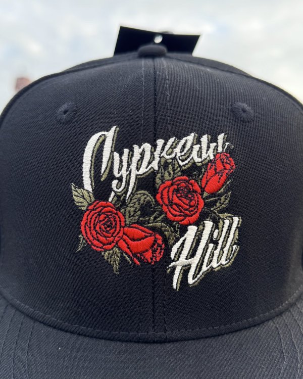 画像2: CYPRESS HILL / Roses Logo スナップバックキャップ BLACK (2)