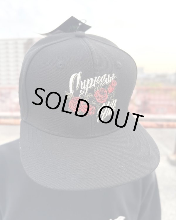 画像3: ラスト1枚で終了 CYPRESS HILL / Roses Logo スナップバックキャップ BLACK (3)