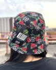 画像6: CYPRESS HILL / Skull & Roses Pattern バケットハット BLACK (6)