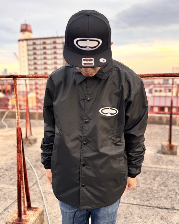 画像6: 送料無料 SRH / ITSWT コーチジャケット BLACK (6)