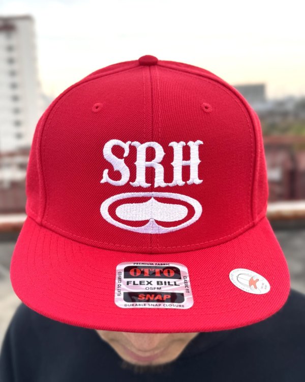 画像1: SRH / Decades of defiance スナップバックキャップ RED (1)