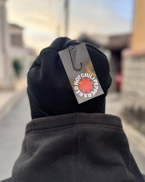 画像7: RED HOT CHILI PEPPERS / Classic Asterisk ニットキャップ BLACK (7)