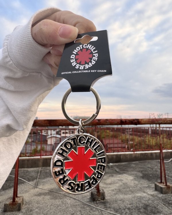 画像4: RED HOT CHILI PEPPERS / Asterisk Logo キーチェーン (4)