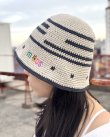 画像4: 送料無料 minos / Crochet バケットハット BEIGE (4)