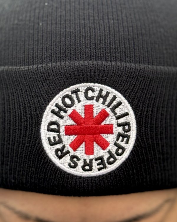 画像3: RED HOT CHILI PEPPERS / Classic Asterisk ニットキャップ BLACK (3)