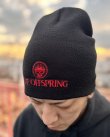 画像3: THE OFFSPRING / SKULL LOGO ニットキャップ BLACK (3)
