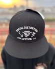 画像1: SOCIAL DISTORTION / Fullerton Skelly スナップバックキャップ BLACK (1)