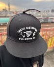画像4: SOCIAL DISTORTION / Fullerton Skelly スナップバックキャップ BLACK (4)