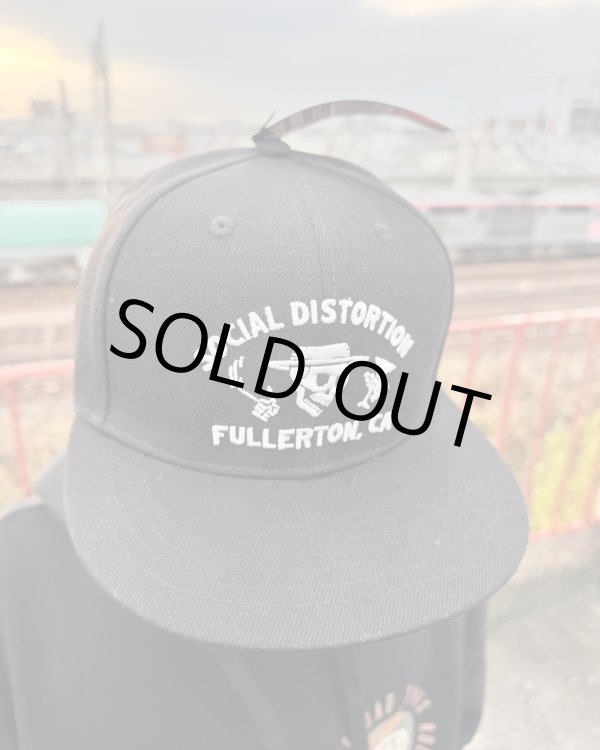 画像4: SOCIAL DISTORTION / Fullerton Skelly スナップバックキャップ BLACK (4)
