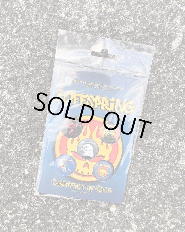 画像1: THE OFFSPRING / "CONSPIRACY OF ONE" BUTTON バッジセット 5個入り (1)