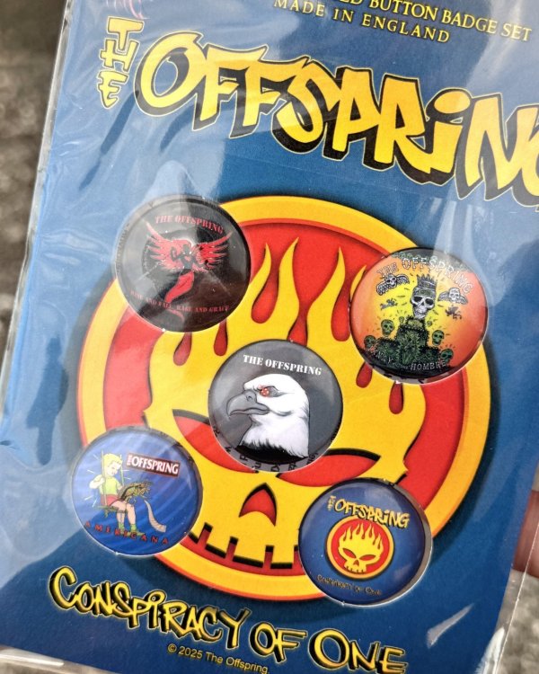 画像2: THE OFFSPRING / "CONSPIRACY OF ONE" BUTTON バッジセット 5個入り (2)