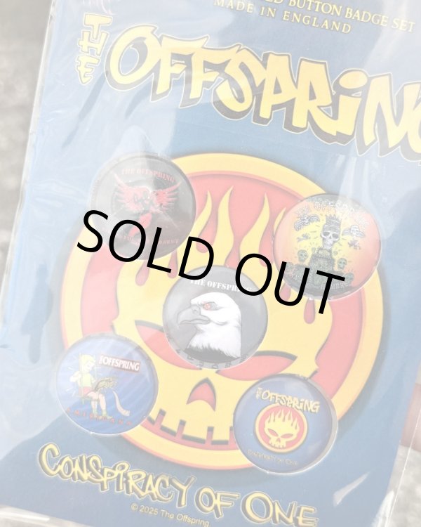 画像2: THE OFFSPRING / "CONSPIRACY OF ONE" BUTTON バッジセット 5個入り (2)