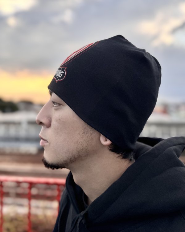 画像5: THE OFFSPRING / Skull Logo JD Print ニットキャップ BLACK (5)