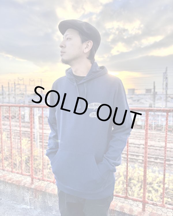 画像6: 送料無料 Lサイズラスト1枚で終了 BLINK-182 / Roger Rabbit プルオーバーパーカー NAVY (6)