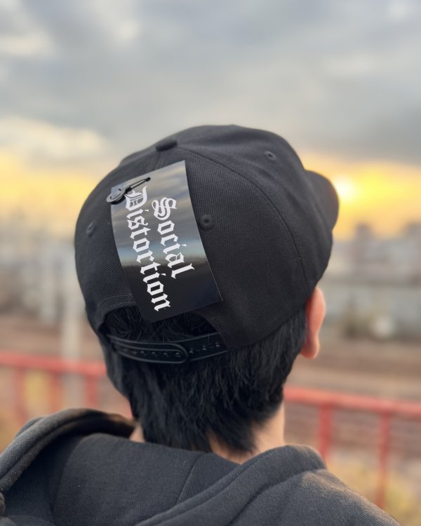 画像7: SOCIAL DISTORTION / Fullerton Skelly スナップバックキャップ BLACK (7)