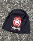 画像1: THE OFFSPRING / Skull Logo JD Print ニットキャップ BLACK (1)