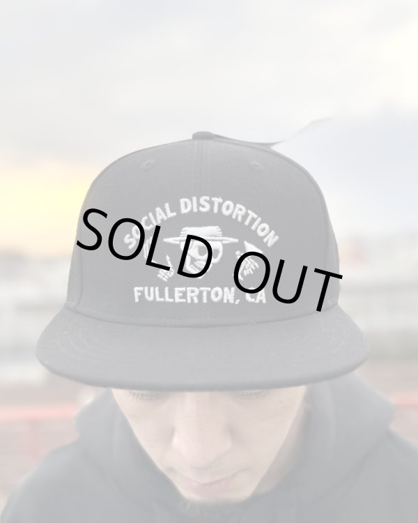 画像2: SOCIAL DISTORTION / Fullerton Skelly スナップバックキャップ BLACK (2)