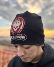 画像3: THE OFFSPRING / Skull Logo JD Print ニットキャップ BLACK (3)