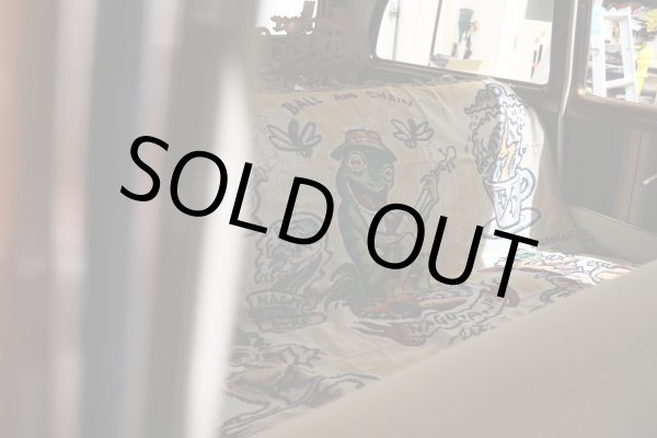 画像12: 再々生産決定 最後の1枚で終了 2次予約注文受付中 送料無料 スペシャルアイテム OPIE ORTIZ x BALL&CHAIN Special Collaboration TATTOO FLASH CLOTH (12)