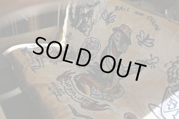 画像11: 再々生産決定 最後の1枚で終了 2次予約注文受付中 送料無料 スペシャルアイテム OPIE ORTIZ x BALL&CHAIN Special Collaboration TATTOO FLASH CLOTH (11)