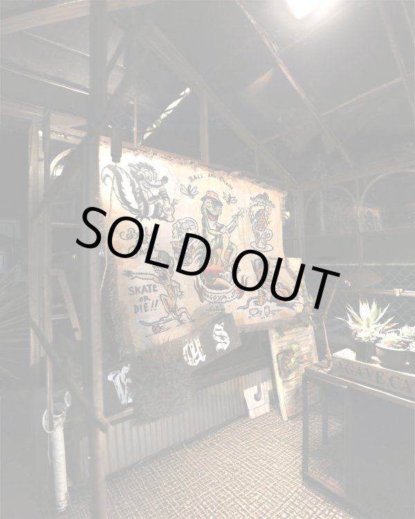 画像7: 再々生産決定 最後の1枚で終了 2次予約注文受付中 送料無料 スペシャルアイテム OPIE ORTIZ x BALL&CHAIN Special Collaboration TATTOO FLASH CLOTH (7)