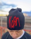 画像3: KORN / Logo ニットキャップ BLACK (3)
