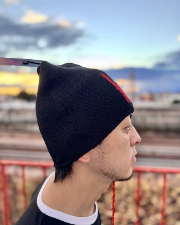 画像5: KORN / Logo ニットキャップ BLACK (5)