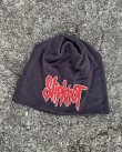 画像1: SLIPKNOT / Logo JD Print ニットキャップ BLACK (1)