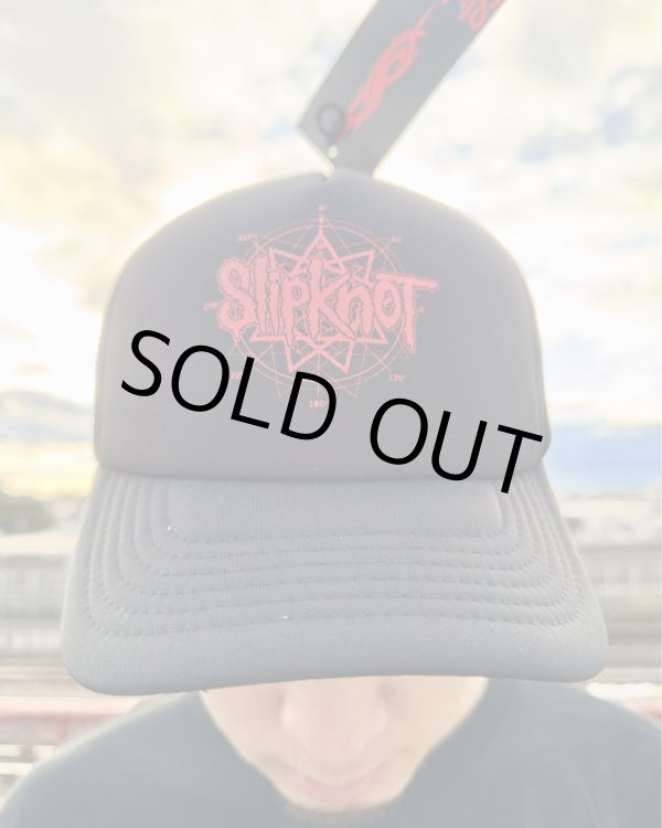 画像4: ラスト1枚で終了 SLIPKNOT / Logo メッシュキャップ BLACK (4)