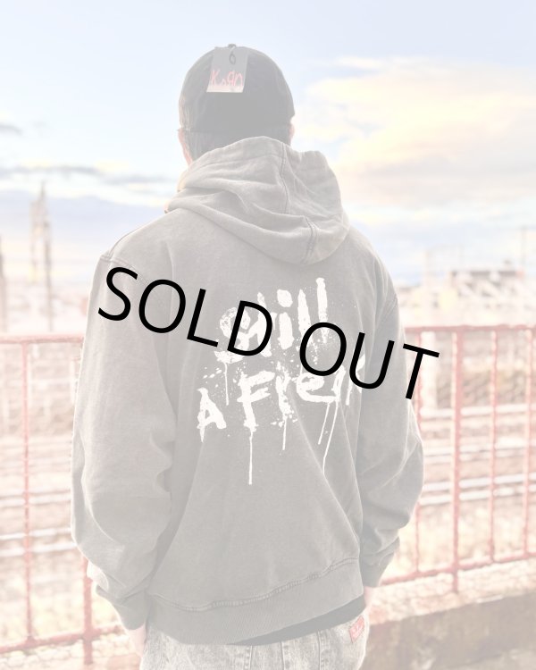 画像6: 送料無料 残りM、L格1枚ずつで終了 KORN / Still A Freak プルオーバーパーカー CHARCOAL GREY (6)