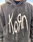 画像4: 送料無料 KORN / Still A Freak プルオーバーパーカー CHARCOAL GREY (4)