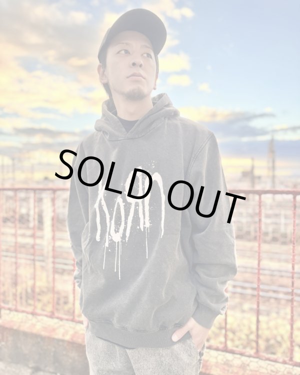 画像1: 送料無料 残りM、L格1枚ずつで終了 KORN / Still A Freak プルオーバーパーカー CHARCOAL GREY (1)